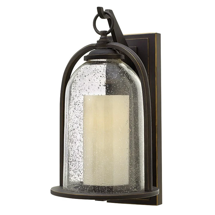 Quincy Single-Light Large Wall-Mount Lantern - Frankwebs