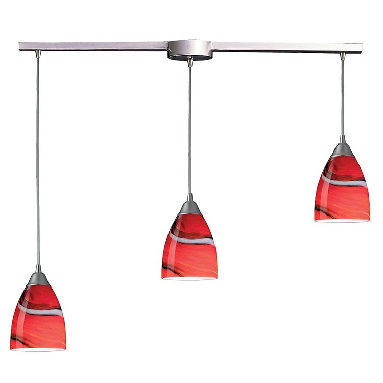 Pierra Three-Light Linear Pendant - Frankwebs