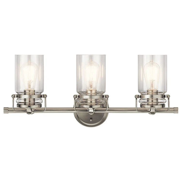 Brinley Three-Light Bathroom Vanity Fixture - Frankwebs