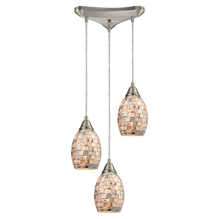 Capri Three-Light Pendant - Frankwebs