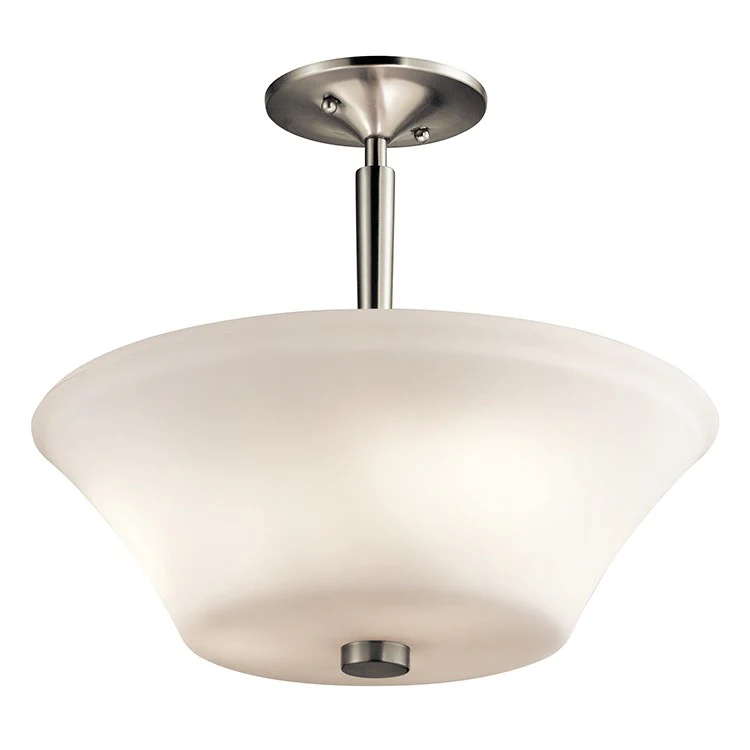 Aubrey Three-Light Semi-Flush Mount Ceiling Fixture - Frankwebs