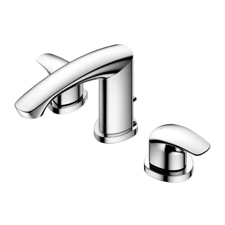 Lavatory Faucet GM Deck Mount Widespread 8 to 11 Inch Spread 2 Lever ADA CALGreen/WaterSense Polished Bronze 1.2 Gallons per Minute - Frankwebs