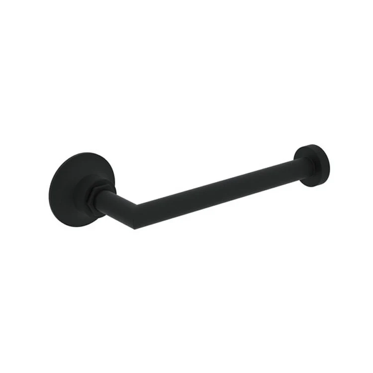 Towel Holder Graceline Wall Mount Matte Black 1 Arm 8 Inch Brass - Frankwebs