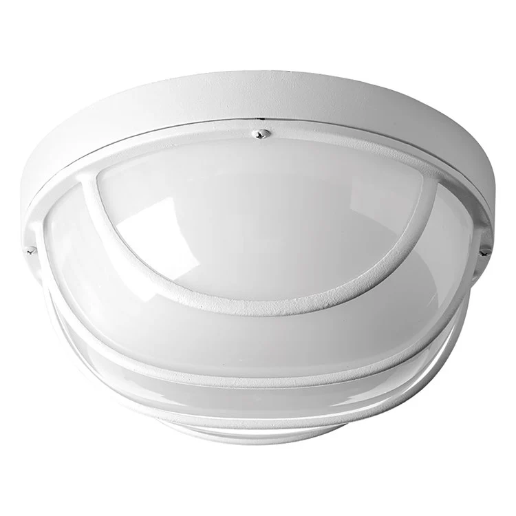 Bulkheads Round Single-Light LED Wall/Ceiling Light with AC LED Module - Frankwebs