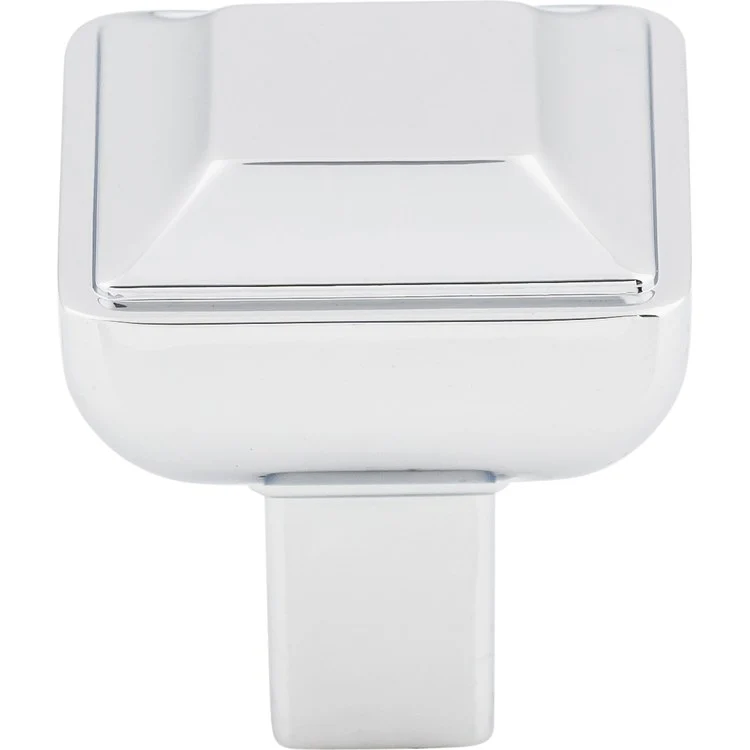 Knob Transcend Podium Polished Nickel Zinc Alloy 1 Inch - Frankwebs