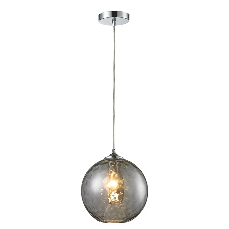 Watersphere Single-Light Pendant with Recessed Light Kit - Frankwebs