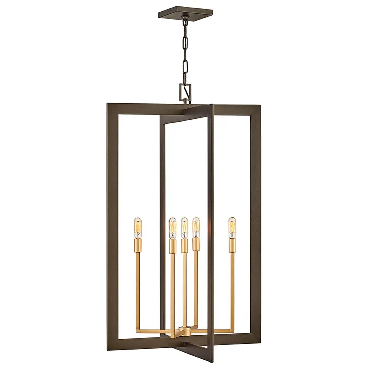 Anders Five-Light Single-Tier Large Foyer Chandelier - Frankwebs