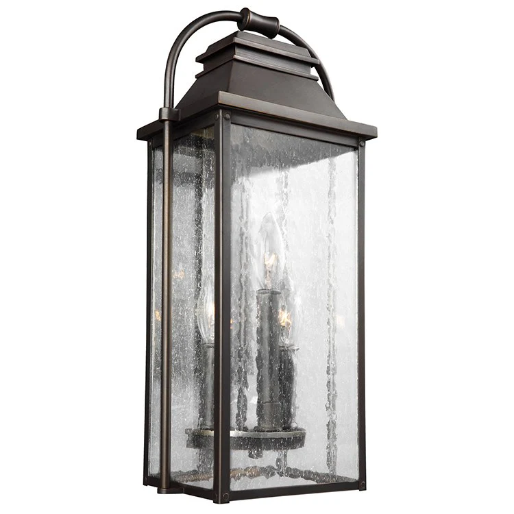 Wellsworth Three-Light Outdoor Wall Lantern - Frankwebs