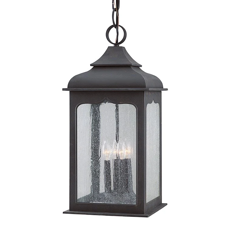 Henry Street Four-Light Large Outdoor Hanging Lantern - Frankwebs