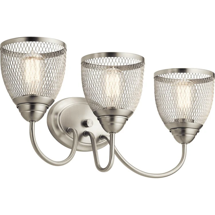 Voclain Three-Light Bathroom Vanity Fixture - Frankwebs