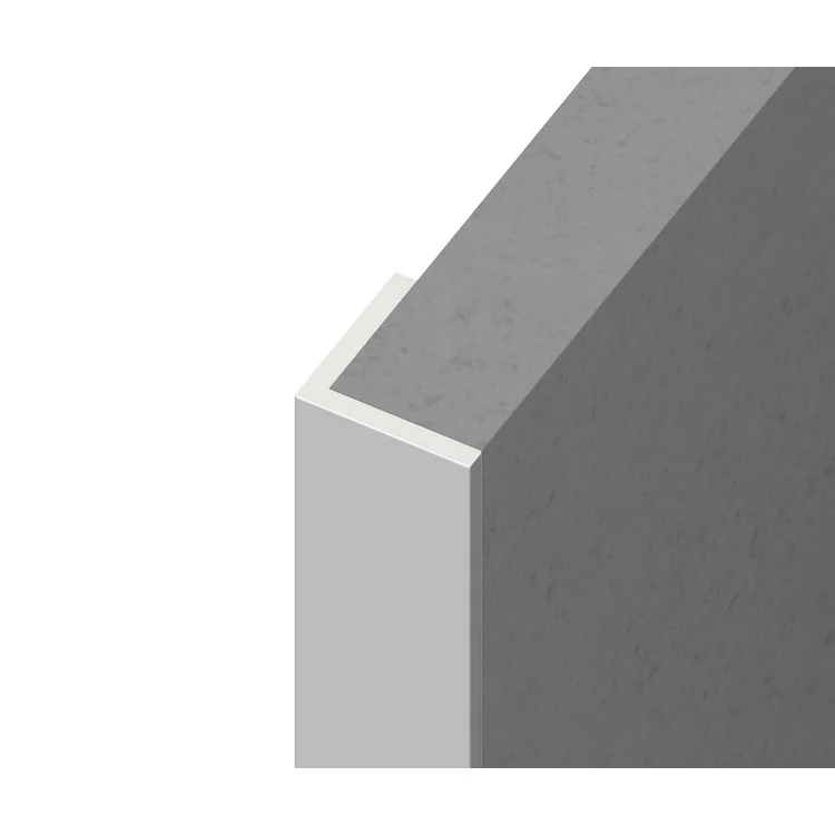 Trim Kit Edge Aluminum Brushed Nickel 96 Inch - Frankwebs