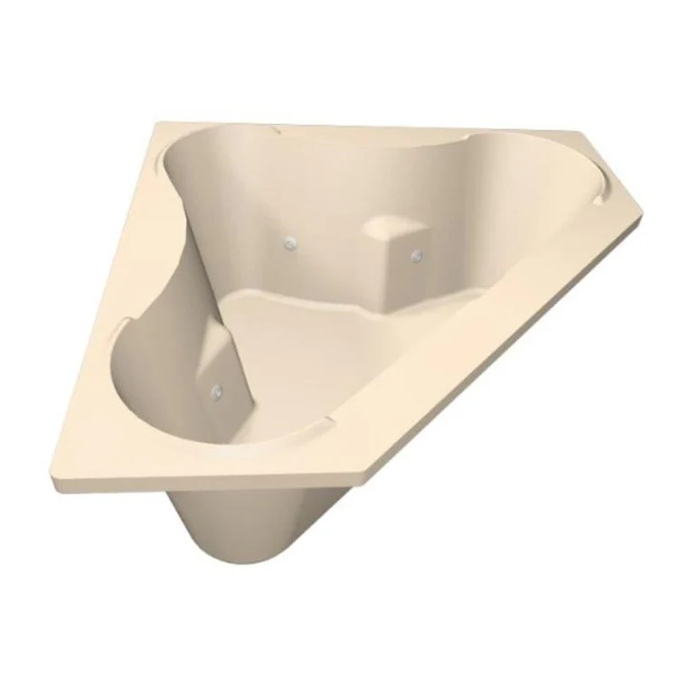 Combination Tub Designer Collection Erica 60 x 60 x 24 Inch Drop-In Biscuit Corner - Frankwebs