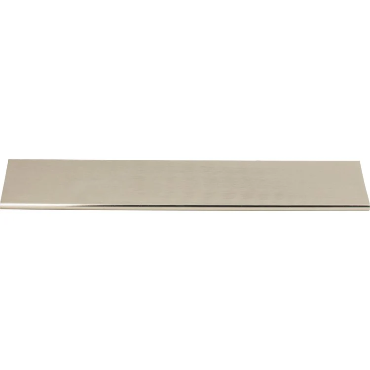 Drawer Pull Atlas Tab Edge Brushed Nickel Aluminum 8-13/16 Inch 9-5/8 x 3/4 Inch - Frankwebs