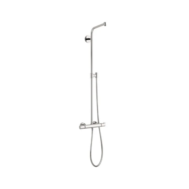 Shower Pipe Crometta Less Shower Pieces Chrome - Frankwebs