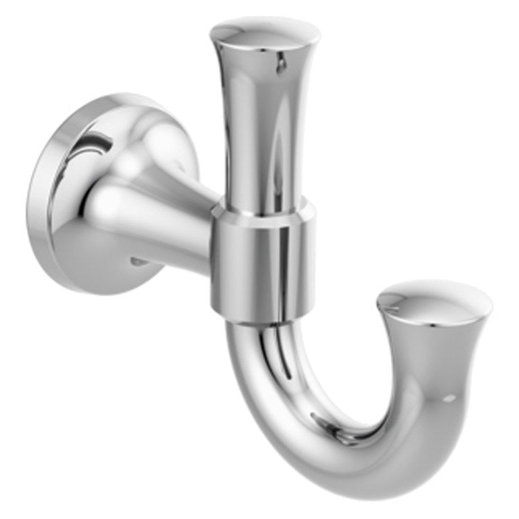 Robe Hook Dorval Single Chrome 3-3/4 Inch 4-3/8 Inch Wall Mount Metal - Frankwebs