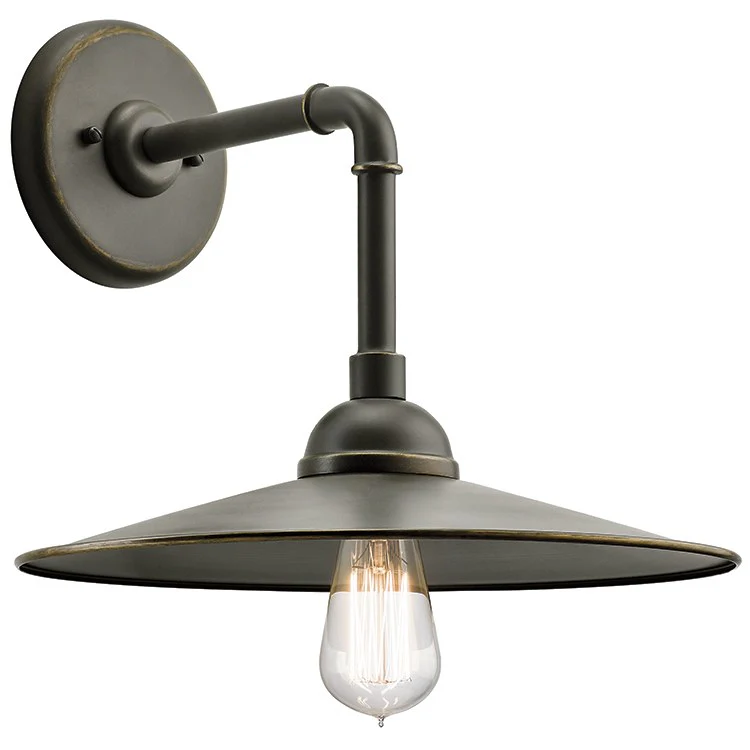 Westington Indoor/Outdoor Single-Light Wall Sconce - Frankwebs