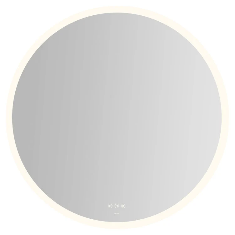 Bathroom Mirror Instinct with Perimeter Lighting Round 40 Inch Wall Mount - Frankwebs