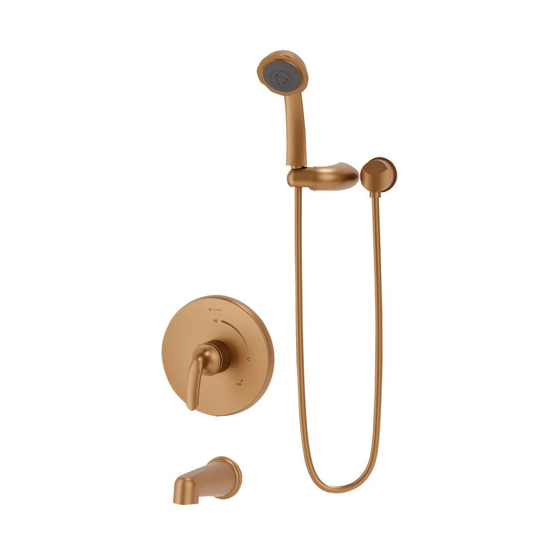 Shower Trim Elm 1 Lever Matte Black WaterSense ADA 2.0 Gallons per Minute for 261 Series Temptrol Valve - Frankwebs