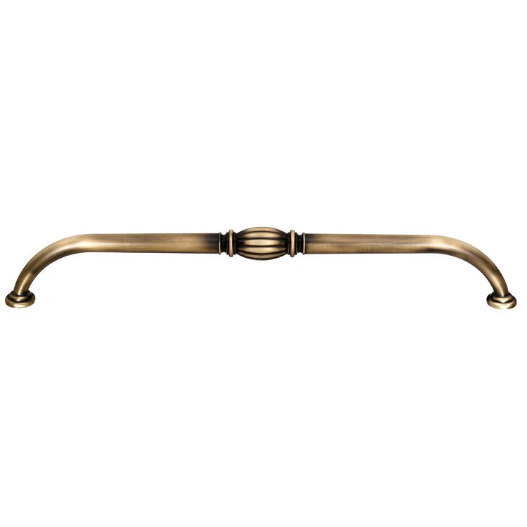 Pull Tuscany Oversized Polished Nickel Brass 18 Inch 19-1/4 Inch 3 Inch - Frankwebs