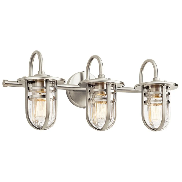 Caparros Three-Light Bathroom Vanity Fixture - Frankwebs