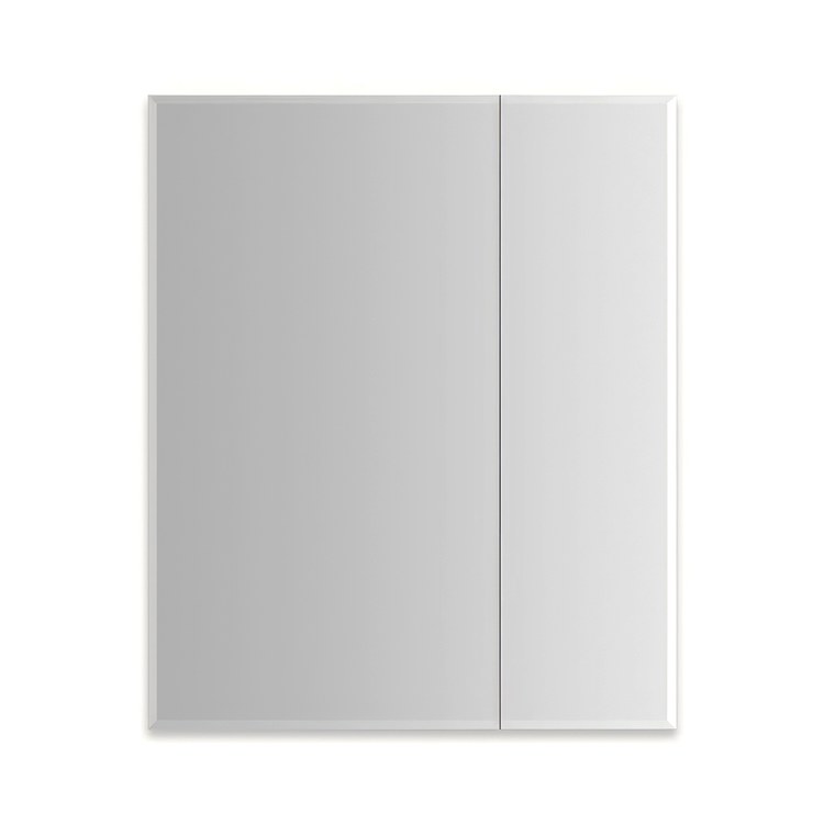 Medicine Cabinet M Series Reserve 30 x 36 x 6 Inch 2 Doors Mirrored Beveled Edge/Electric - Frankwebs