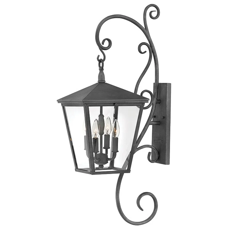 Trellis Four-Light Large Wall-Mount Lantern - Frankwebs
