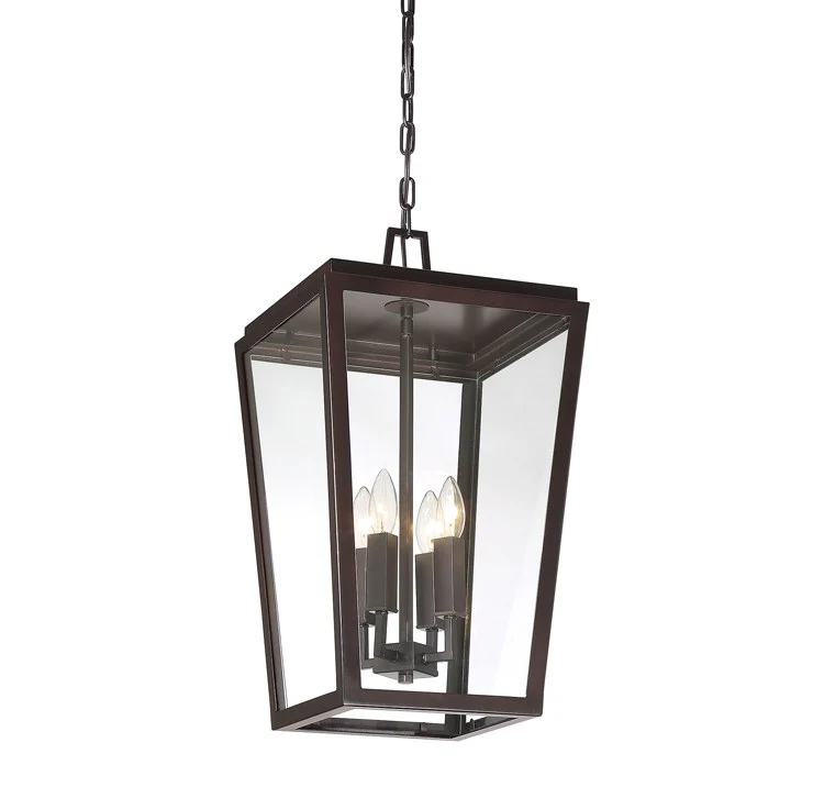 Milton Four-Light Outdoor Hanging Lantern - Frankwebs