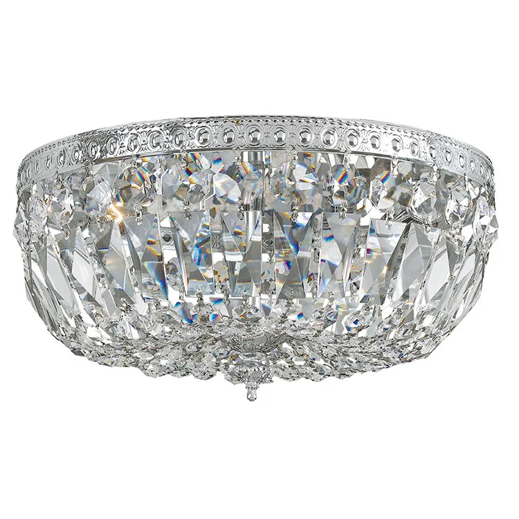 Three-Light Flush Mount Ceiling Fixture - Frankwebs