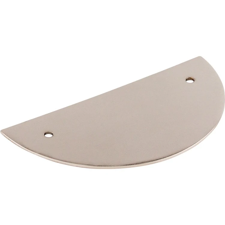 Backplate Sanctuary Half Circle 3-1/2 Inch Polished Nickel Steel TK54PN - Frankwebs