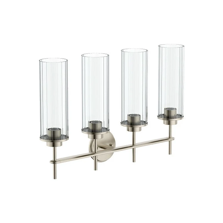 Bath Light Greenfield 4 Globe 4 Lamp Brushed Nickel Glass or Shade Globe - Frankwebs