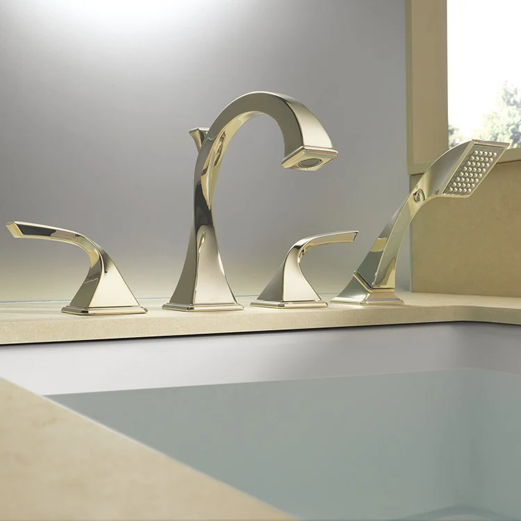 Virage Two Handle Roman Tub Faucet with Handshower - Frankwebs