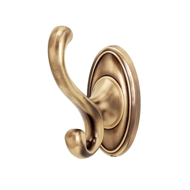 Robe Hook Classic Traditional Bath Universal Barcelona 4-1/16 Inch 3-3/4 Inch Wall Mount Brass - Frankwebs