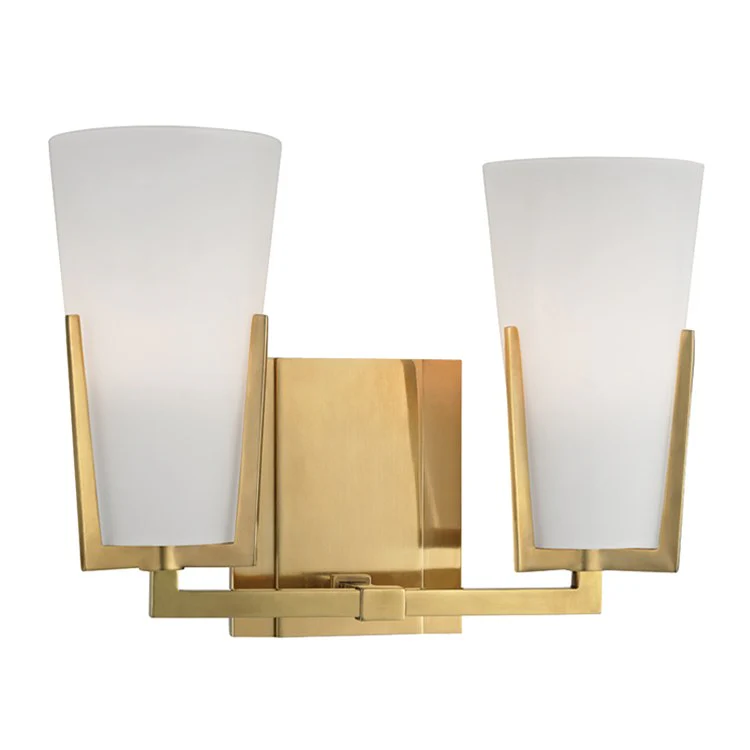 Upton Two-Light Bathroom Vanity Fixture - Frankwebs