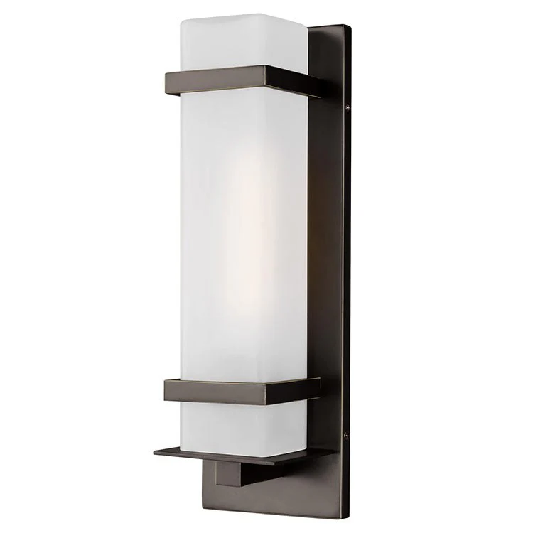Alban Single-Light Small Outdoor Wall Lantern - Frankwebs