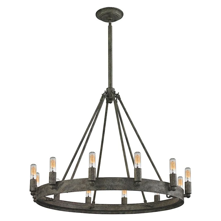 Lewisburg Twelve-Light Chandelier - Frankwebs