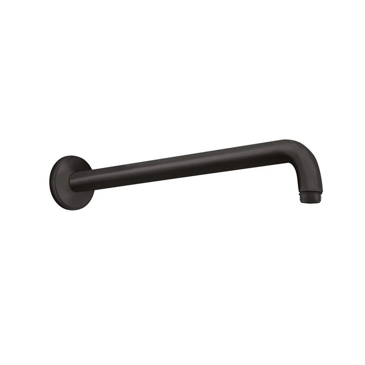 Shower Arm Raindance with Flange Matte Black 15-4/5L Inch 1/2