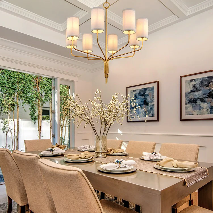 Juniper Eight-Light Chandelier - Frankwebs