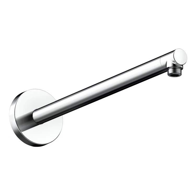 Shower Arm ShowerSolutions with Round Flange Chrome 15 Inch 1/2