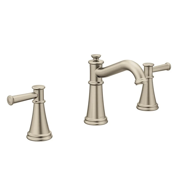 Belfield Two Handle High-Arc Widespread Bathroom Faucet with Drain - Frankwebs