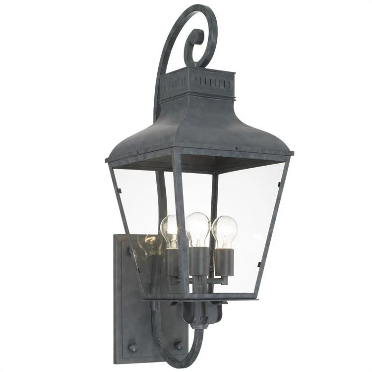 Dumont Three-Light Outdoor Wall Sconce - Frankwebs