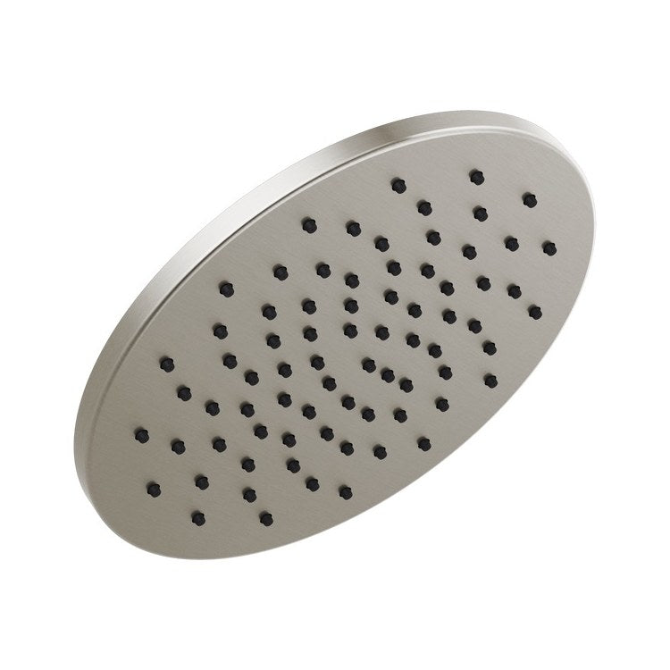 Showerhead Universal Showering Components 1 Function Round Raincan Lumicoat Chrome 11-3/4 Inch 1.75 Gallons per Minute Soft Rain Spray - Frankwebs