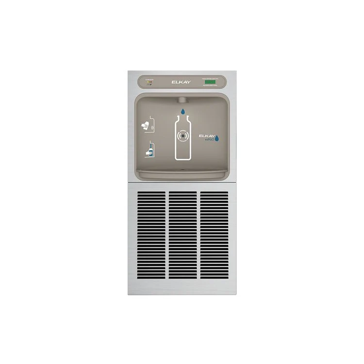 EZH2O In-Wall Recessed Bottle Filling Station with Green Chiller/Filter - Frankwebs
