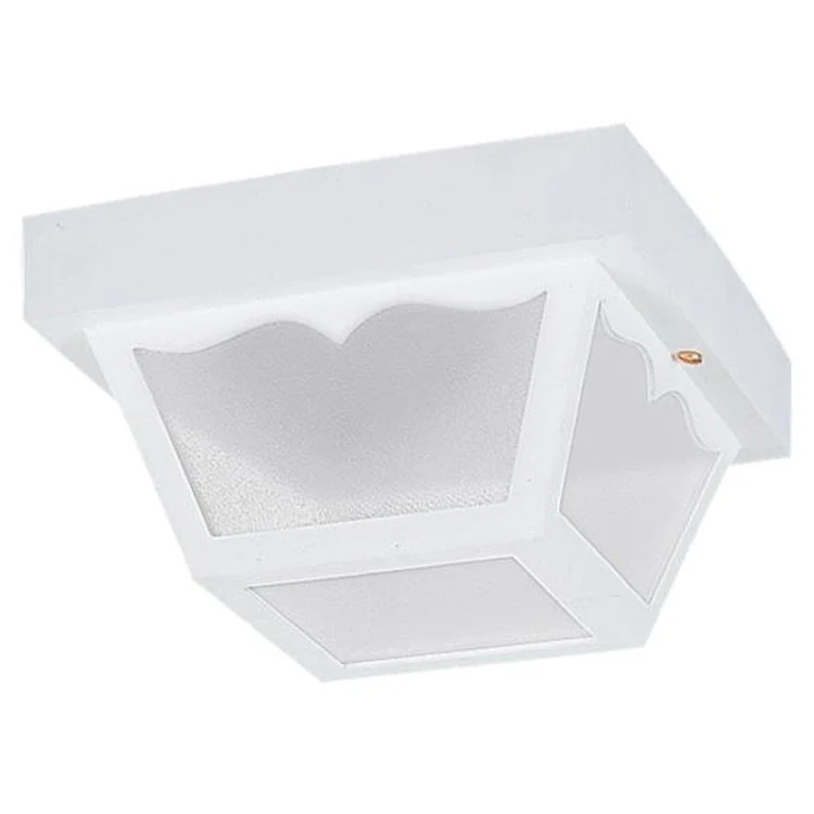 Two-Light LED Outdoor Flush Mount Ceiling Fixture - Frankwebs