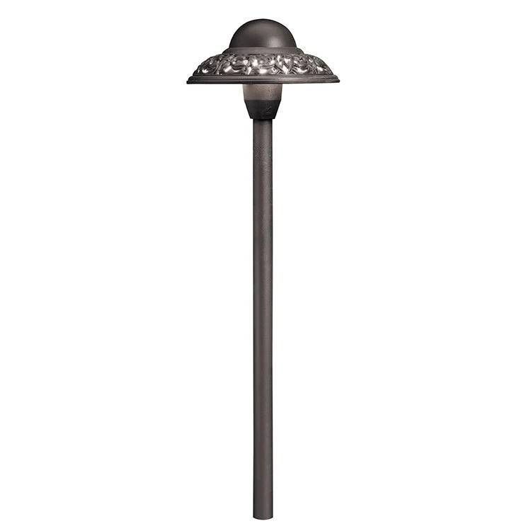 Pierced Dome Single-Light 12-Volt Path Landscape Light - Frankwebs