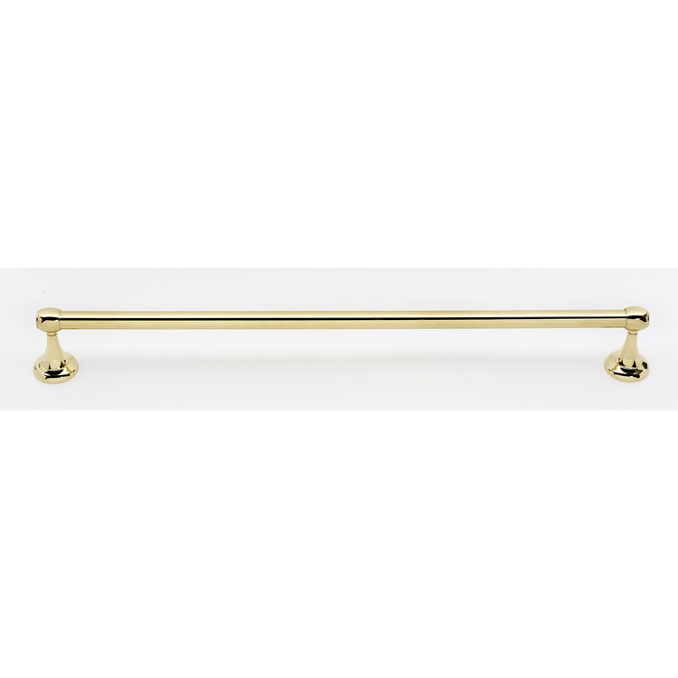 Towel Bar Royale Bath 24 Inch Unlacquered Brass 2-3/4 Inch - Frankwebs