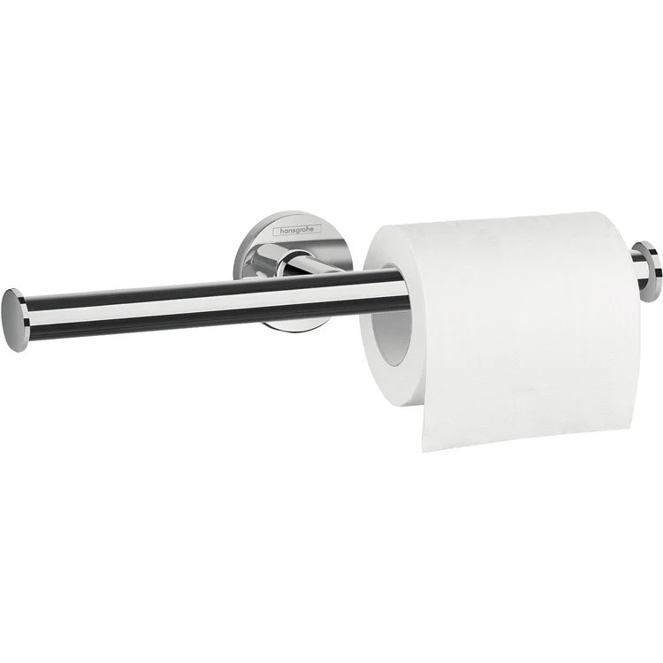 Toilet Paper Holder Logis Spare Roll Chrome Brass Wall Mount - Frankwebs