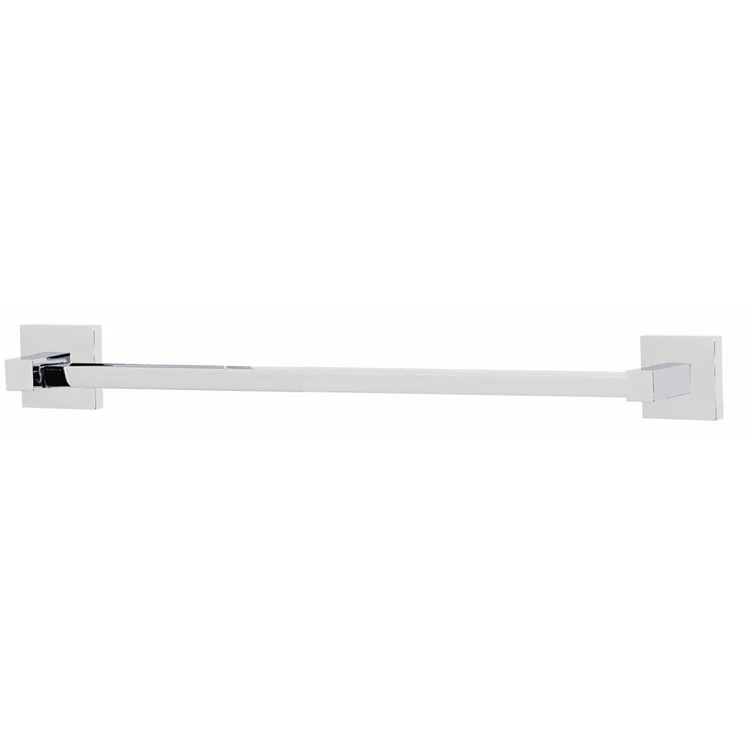 Towel Bar Contemporary II Bath 18 Inch Polished Chrome Brass 2-1/4 Inch - Frankwebs