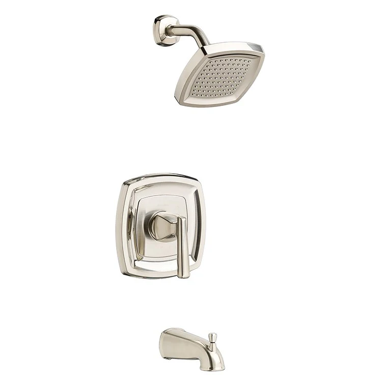 Edgemere Pressure Balance Tub/Shower Valve Trim with Cartridge and Water-Saving Shower Head - Frankwebs