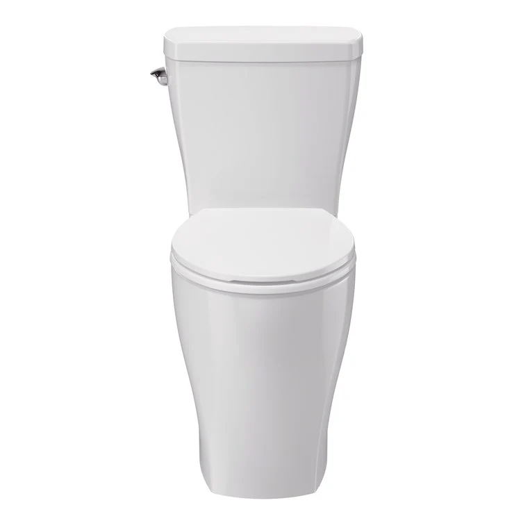 Toilet Lemora 2 Pieces ErgoHeight Skirted White Elongated ADA 32-1/2 Inch 1.28 Gallons Per Flush 12 Inch - Frankwebs