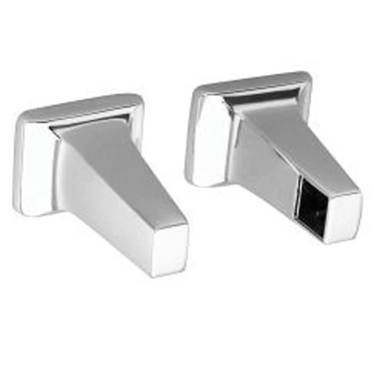 Towel Bar Contemporary Mounting Post 2PC Chrome - Frankwebs